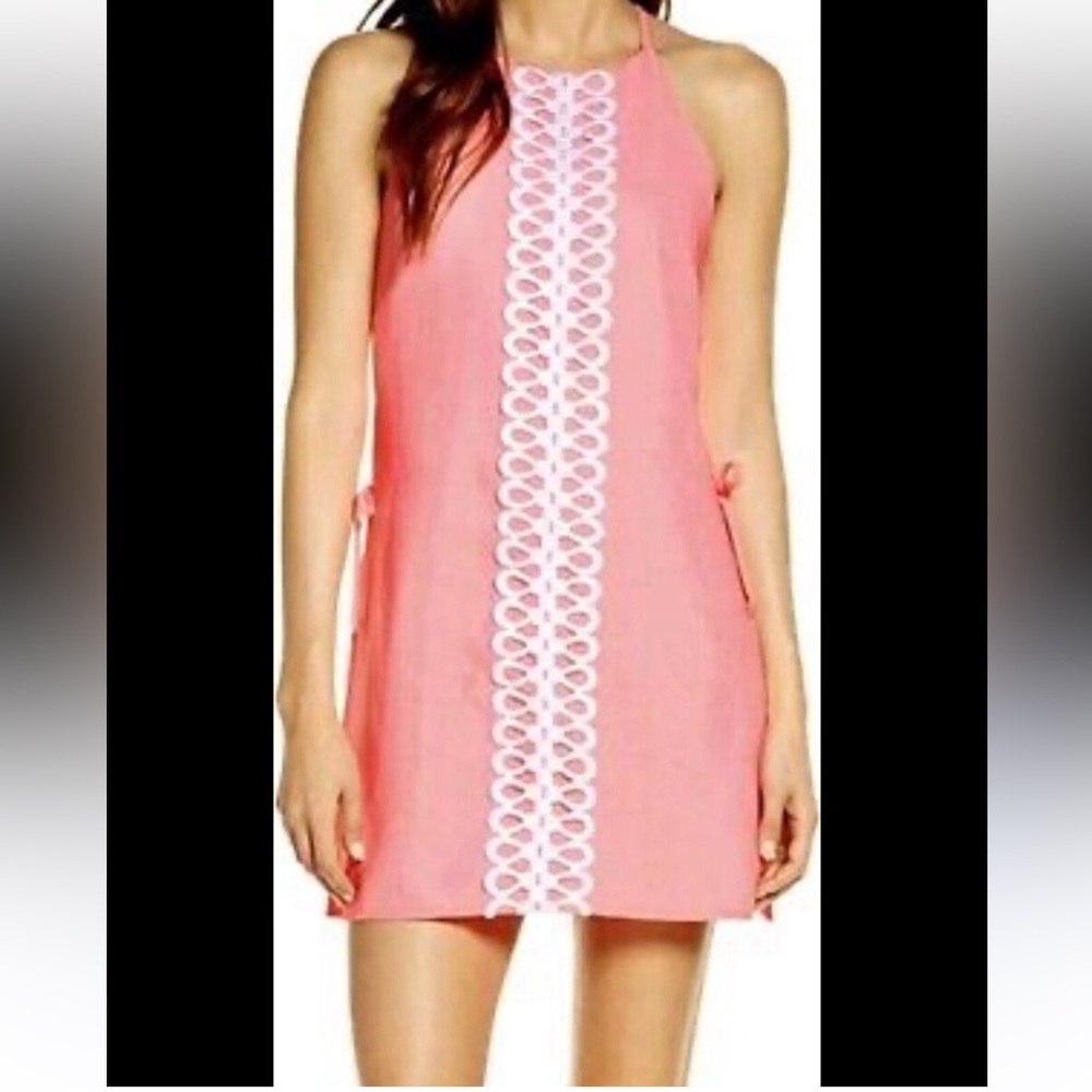 Lilly Pulitzer Hot Pink Pearl Romper Sundress
